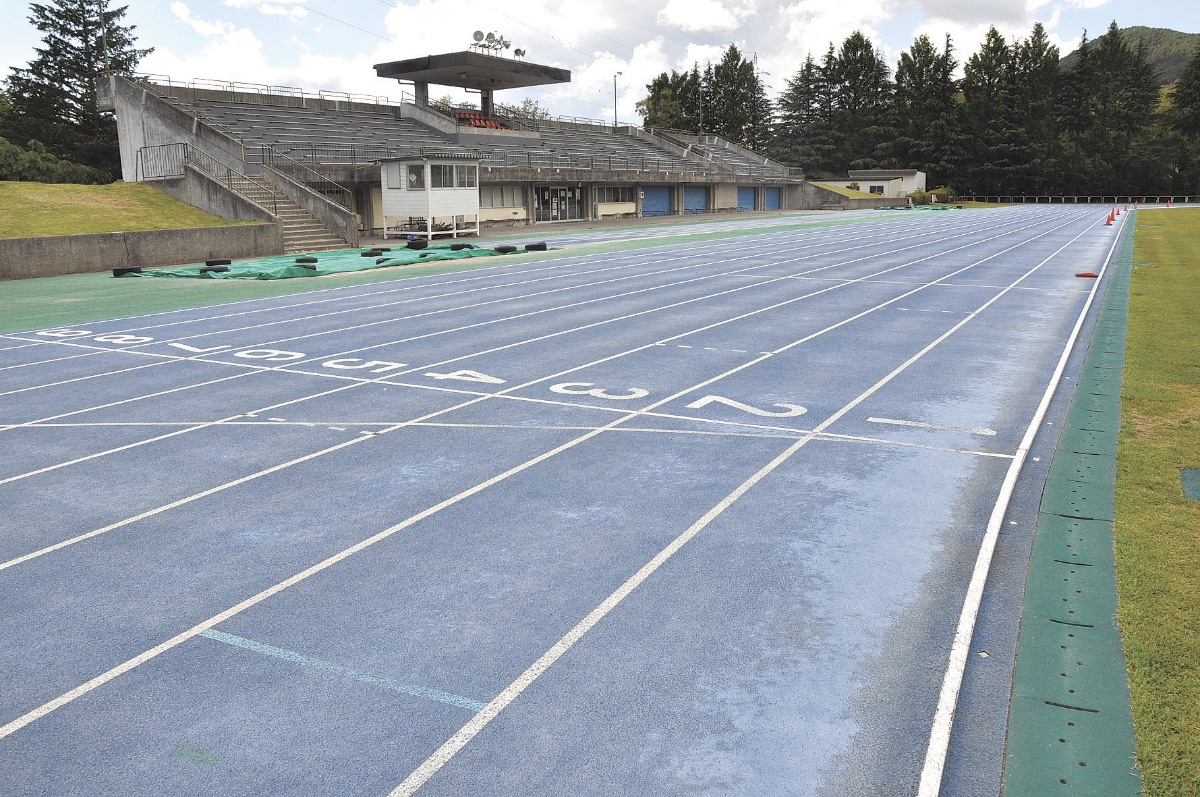 長野県茅野市運動公園陸上競技場 日本陸連の3種公認更新へ 全国郷土紙連合